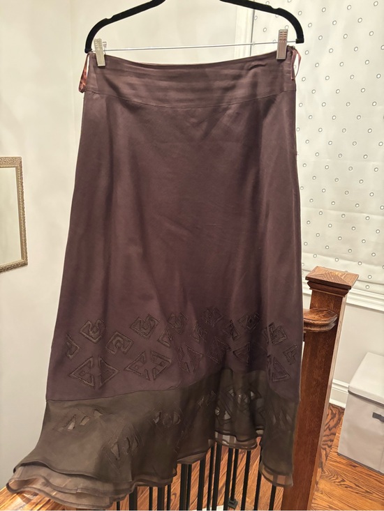 Planet Dresses & Skirts - Fully lined Women's Brown A-Line Skirt from Planet